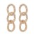 spring occidental style earrings multilayer Round earring lady Alloy fully-jewelled chain exaggerating Earring