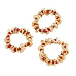 spring bracelet necklace set lady occidental style exaggerating trend