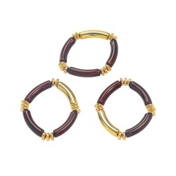 spring bracelet necklace set lady bamboo fashion color style