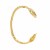 spring occidental style bangle tulip flowers Alloy woman trend exaggerating Metal