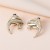 samll dolphin ear stud woman temperament fashion diamond lovely animal earrings Earring