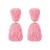 occidental style handmade weave geometry earrings fashion creative Bohemia earrings