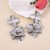  Metal three-dimensional exaggerating flowers earring   trend Street Snap personality retro Earring