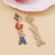  day embed beadsU earring  diamond elements