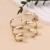  Alloy pattern high lady ear stud occidental style fashion brief temperament Earring