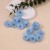 crystal beads tassel Chiffon flowers lady earrings super fresh sweet style Earring