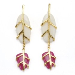 exaggerating occidental style personality temperament Acrylic earring Earring ..