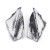 occidental style exaggerating Irregular square Metal earringsVintage medium temperament geometry Metal Earring