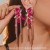  occidental style fashion Earring fully-jewelled long tassel crystal earrings w