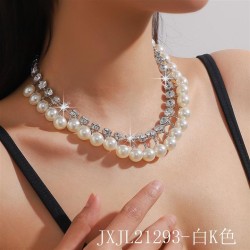occidental style luxurious exaggerating Rhinestone fully-jewelled imitate Pear..