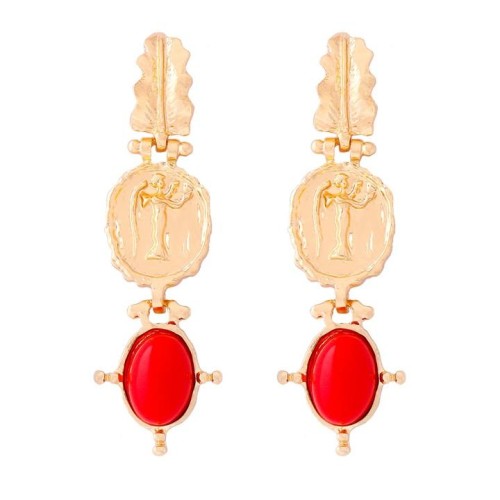 occidental style wind long style earrings temperament elegant Earring ornament earring
