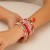 occidental styleins wind beads bracelet woman Bohemia Word elasticitybracelet