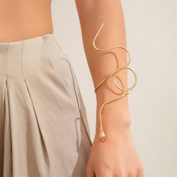 occidental style  fashion snake exaggerating holloweg hain Irregular twining b..