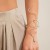 occidental style  fashion snake exaggerating holloweg hain Irregular twining bangle