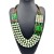 ethnic style multilayer geometry necklace exaggerating sweater chainnecklace