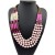 ethnic style multilayer geometry necklace exaggerating sweater chainnecklace