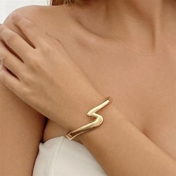 occidental style  samll highz Word banglebracelet Irregular