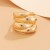 occidental style ins wind high width brief Irregularv banglebracelet