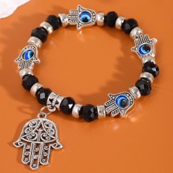 fashion concise glass eyes woman bracelet