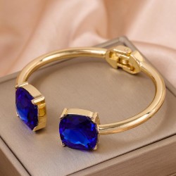 1 fashion concise accessories square temperament lady opening bangle