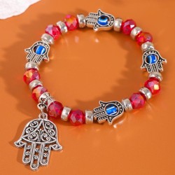 fashion concise glass eyes woman bracelet