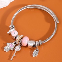 fashion concise key accessories temperament lady bangle