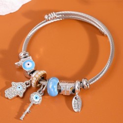 fashion concise key accessories temperament lady bangle