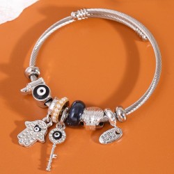 fashion concise key accessories temperament lady bangle
