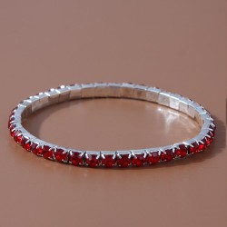  fashion concise row flash diamond personality lady bracelet