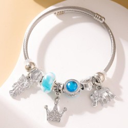 fashion concise series owl crown samll temperament lady bangle