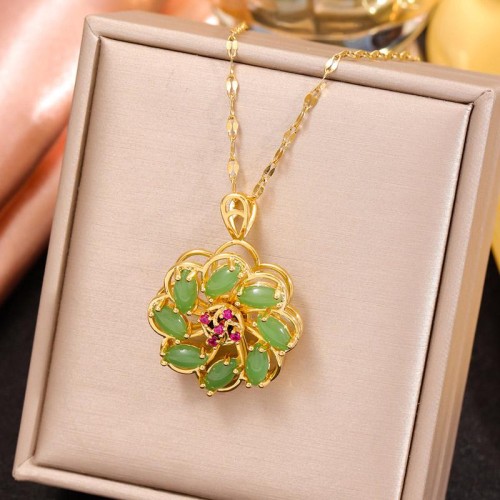 fashion sweetOL flowers temperament woman necklace