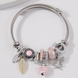 fashion concise all-Purpose love more elements pendant woman temperament bangl..