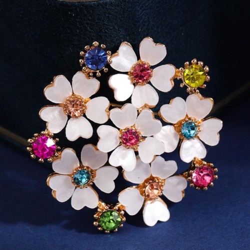 fashion concise bud personality woman brooch