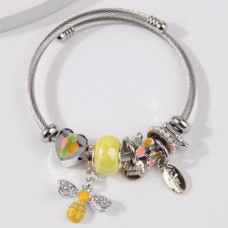 fashion concise all-Purpose more elements pendant woman temperament bangle