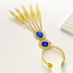  personality ethnic style wind leather gold woman woman style