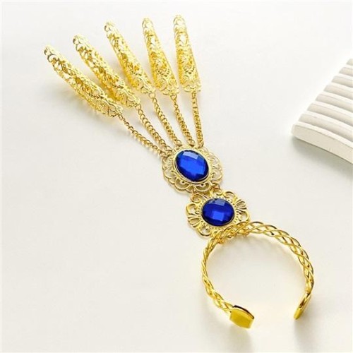  personality ethnic style wind leather gold woman woman style