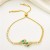  temperament embed zircon bracelet girl student samll personality brief snake