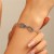  temperament embed zircon bracelet girl student samll personality brief snake