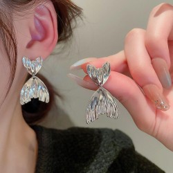 Metal wind Modeling ear stud occidental style personality exaggerating earring..