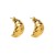 E stainless steel bag pattern earrings  samll fashion trend ear stud