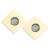 occidental style same style fashion personality brief Alloy diamond ear stud ladyins wind elegant all-Purpose Ea