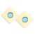 occidental style same style fashion personality brief Alloy diamond ear stud ladyins wind elegant all-Purpose Ea