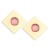 occidental style same style fashion personality brief Alloy diamond ear stud ladyins wind elegant all-Purpose Ea