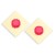 occidental style same style fashion personality brief Alloy diamond ear stud ladyins wind elegant all-Purpose Ea