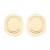 occidental style personality fashion Round surface Alloy ear stud lady brief all-Purpose day Earring