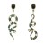  snake earrings occidental style exaggerating Earring woman Alloy enamel Bohemian style