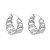  Alloy earrings occidental style Earring woman chain Round Metalearrings