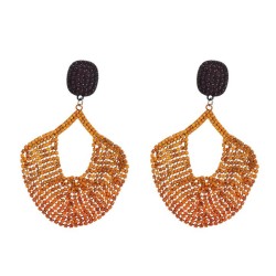  fully-jewelled earrings occidental style exaggerating Earring woman sector Al..