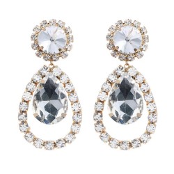 Autumn and Winter drop earring occidental style exaggerating earrings lady tre..