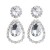 Autumn and Winter drop earring occidental style exaggerating earrings lady trend fully-jewelled bride banquet st